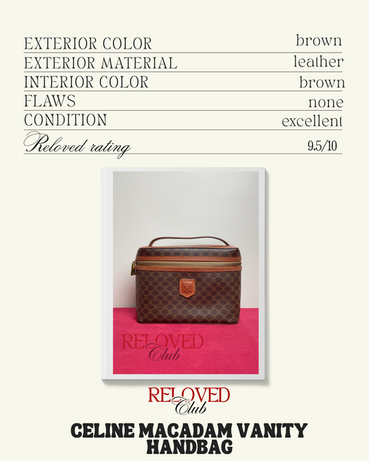 Celine Macadam Vanity
