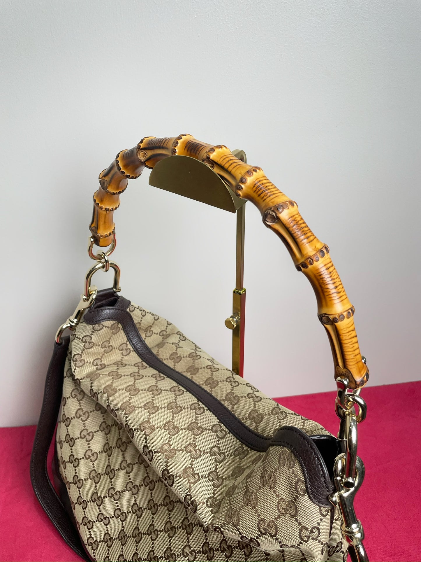 Vintage Gucci Bamboo Tote
