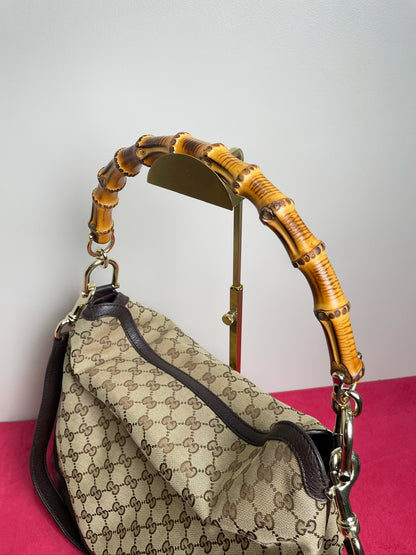 Vintage Gucci Bamboo Tote