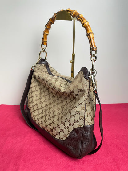 Vintage Gucci Bamboo Tote