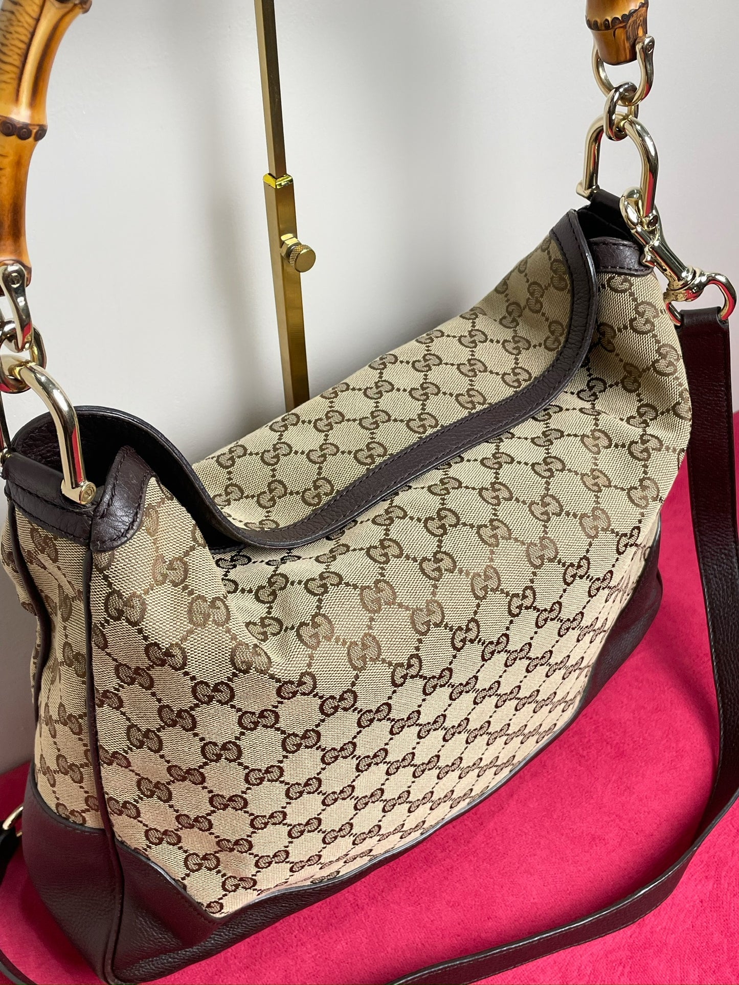 Vintage Gucci Bamboo Tote