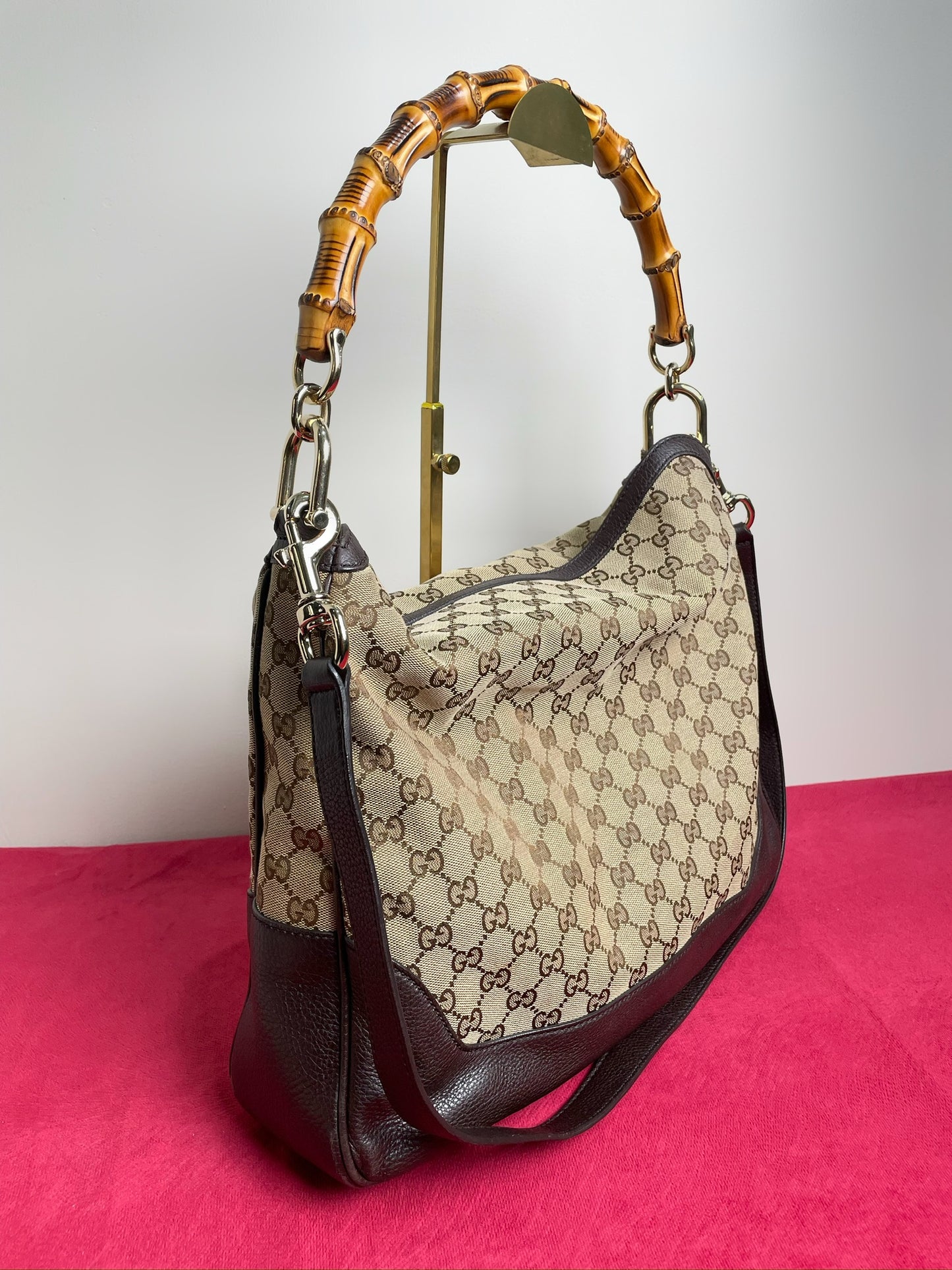 Vintage Gucci Bamboo Tote
