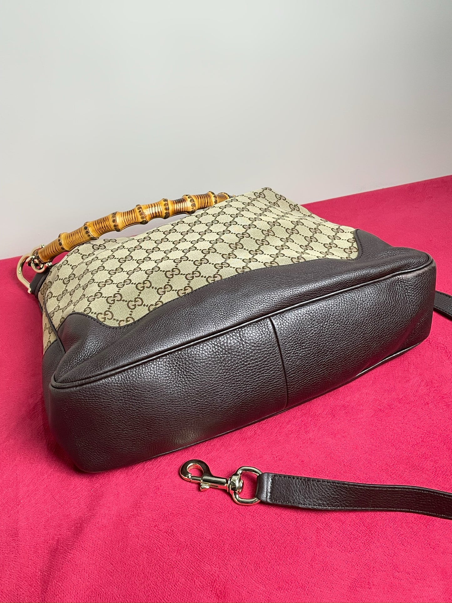 Vintage Gucci Bamboo Tote